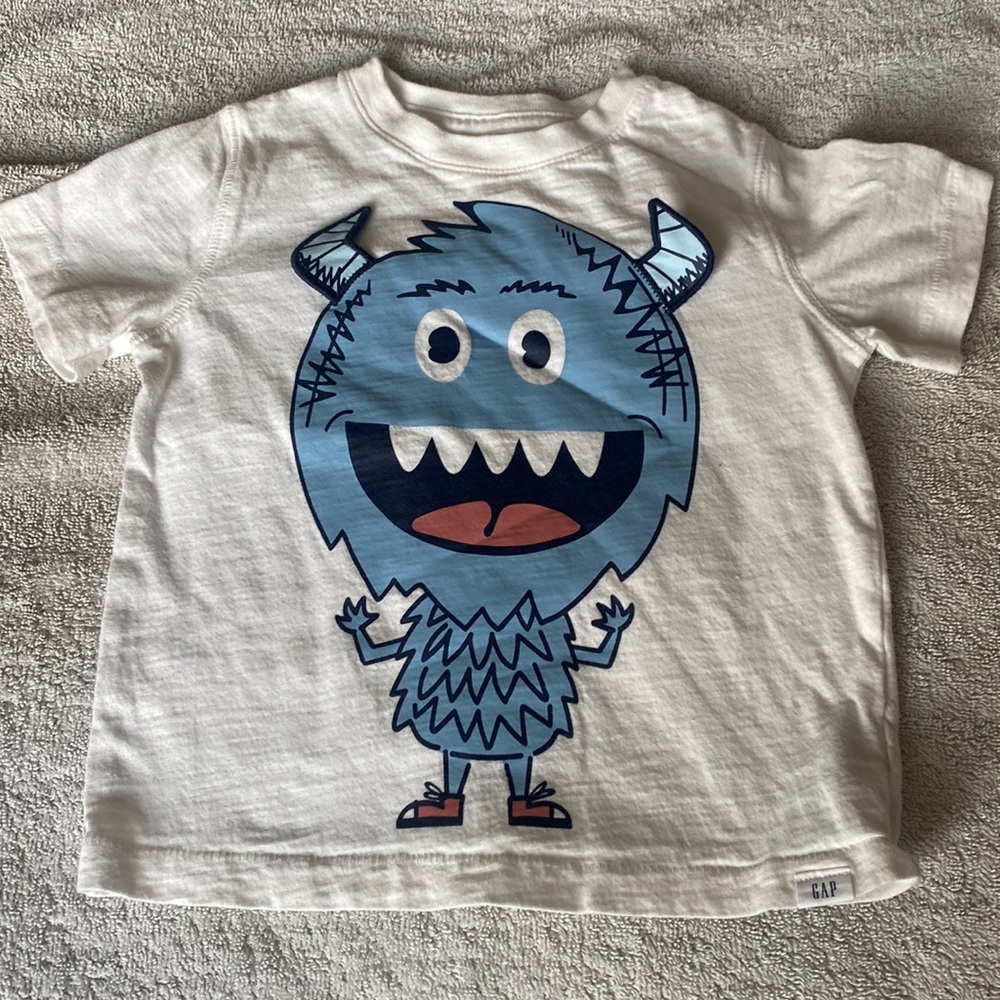 Baby gap monster shirt